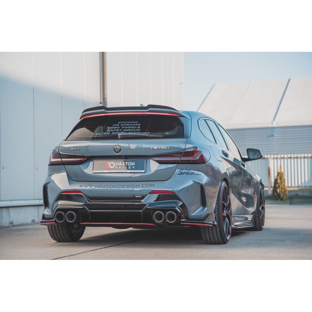Maxton Design prodloužení spoileru ver.1 pro BMW řada 1 F40, carbon-Look, M135i