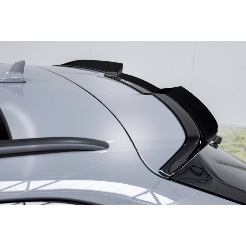 Maxton Design prodloužení spoileru ver.2 pro Audi RS6 C8, černý lesklý plast ABS