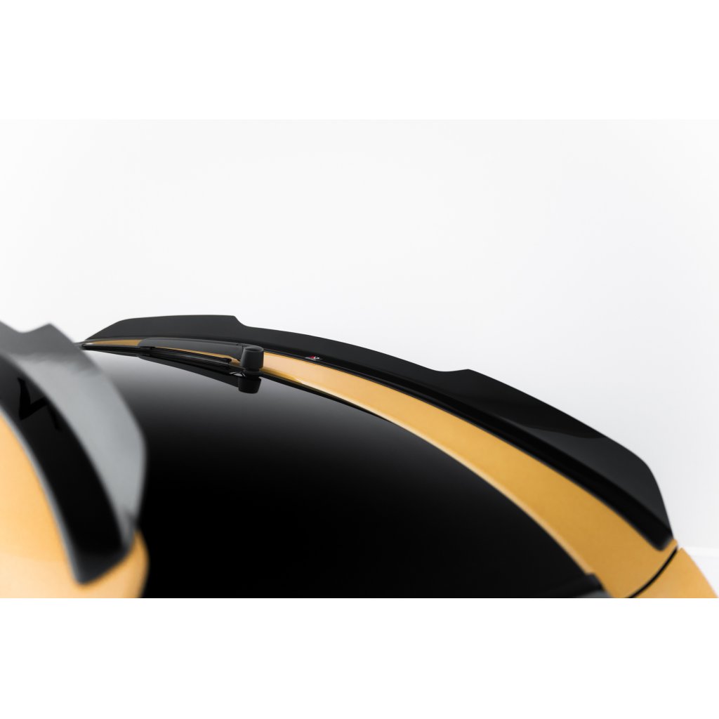 Maxton Design prodloužení spoileru ver.2 pro Audi RSQ8 Mk1, černý lesklý plast ABS