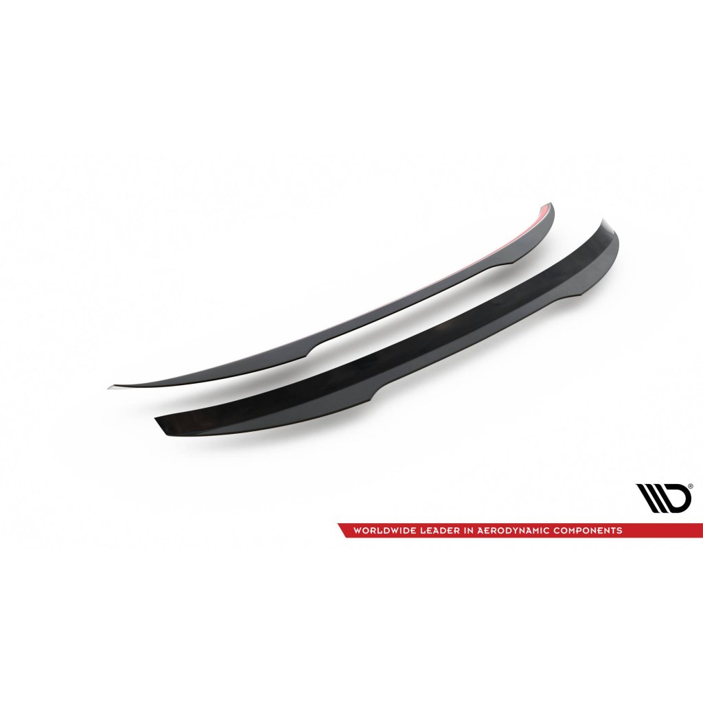Maxton Design prodloužení spoileru ver.2 pro BMW řada 1 F20- F21 Facelift, černý lesklý plast ABS