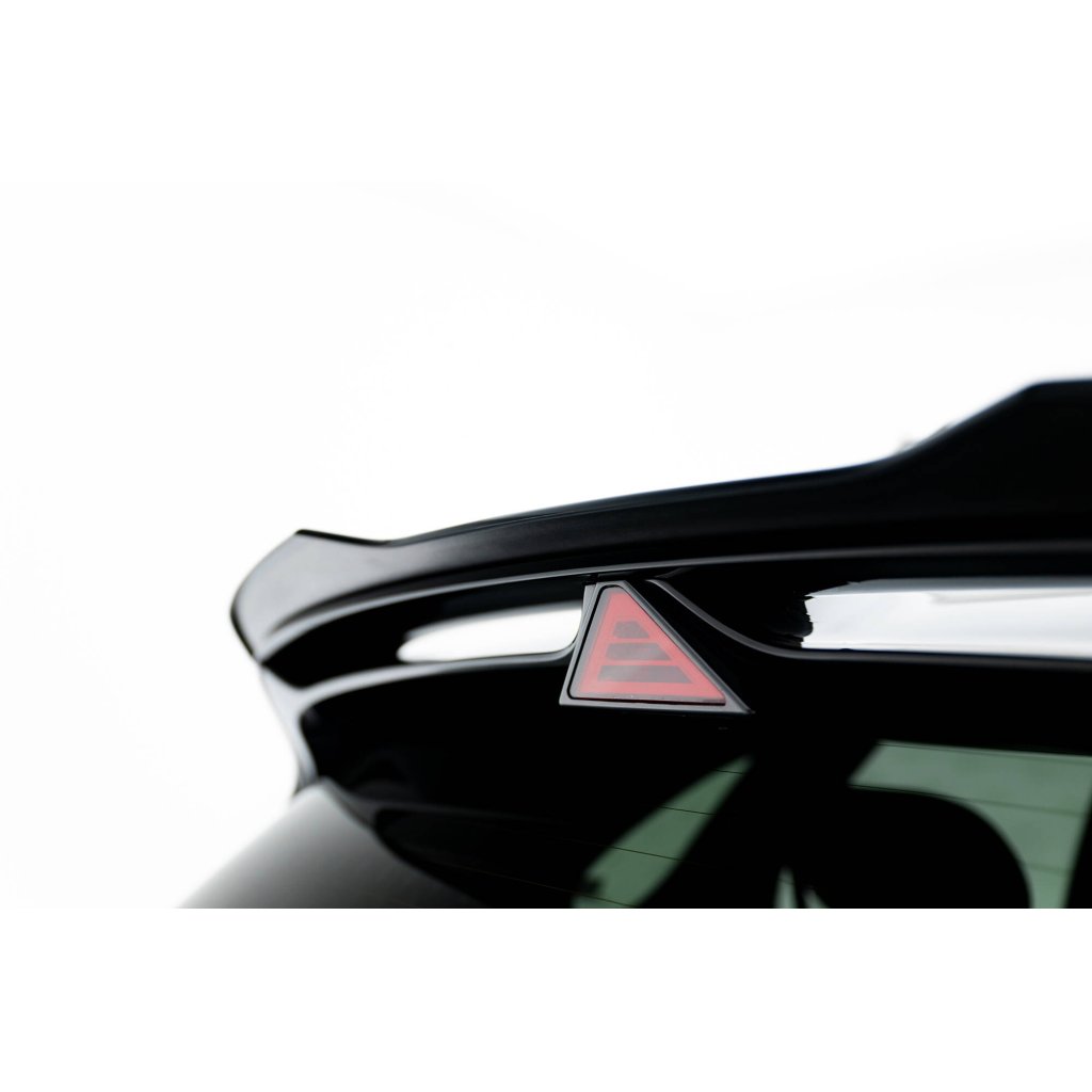 Maxton Design prodloužení spoileru ver.2 pro Hyundai i30 N Mk3, černý lesklý plast ABS, hatchback vč. Facelift