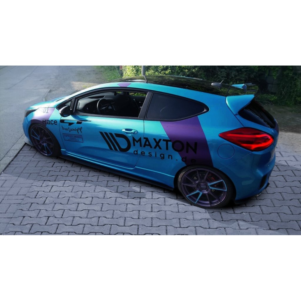 Maxton Design "Racing" difuzory pod boční prahy pro Kia Cee'd Mk 2/ProCeed GT, plast ABS bez povrchové úpravy