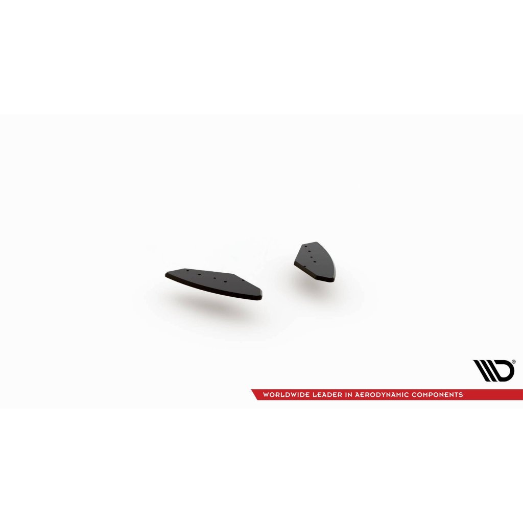 Maxton Design "Racing durability" boční difuzory pod zadní nárazník pro Volkswagen Golf GTI Mk6, plast ABS bez povrchové úpravy