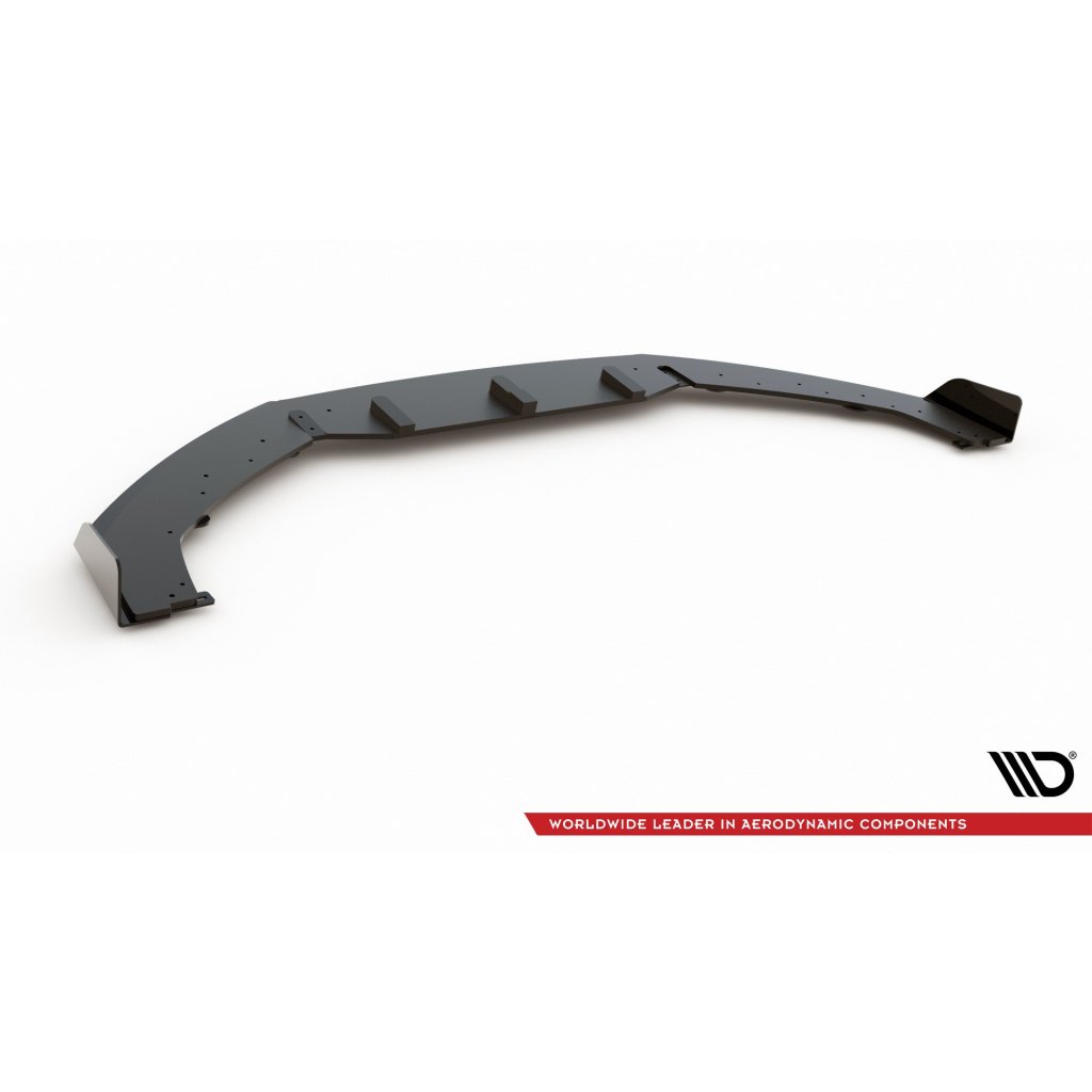 Maxton Design "Racing durability" spoiler pod přední nárazník s rohovými splittery pro Audi RS3 8V, plast ABS bez povrchové úpravy, Sportback