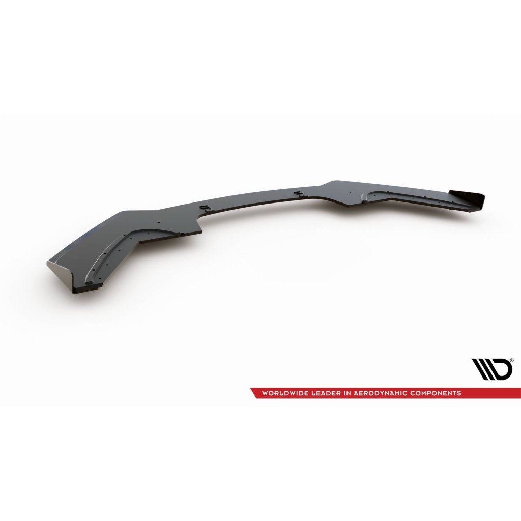 Maxton Design "Racing durability" spoiler pod přední nárazník ver.3 s křidélky pro BMW řada 1 F20- F21 Facelift, plast ABS bez povrchové úpravy