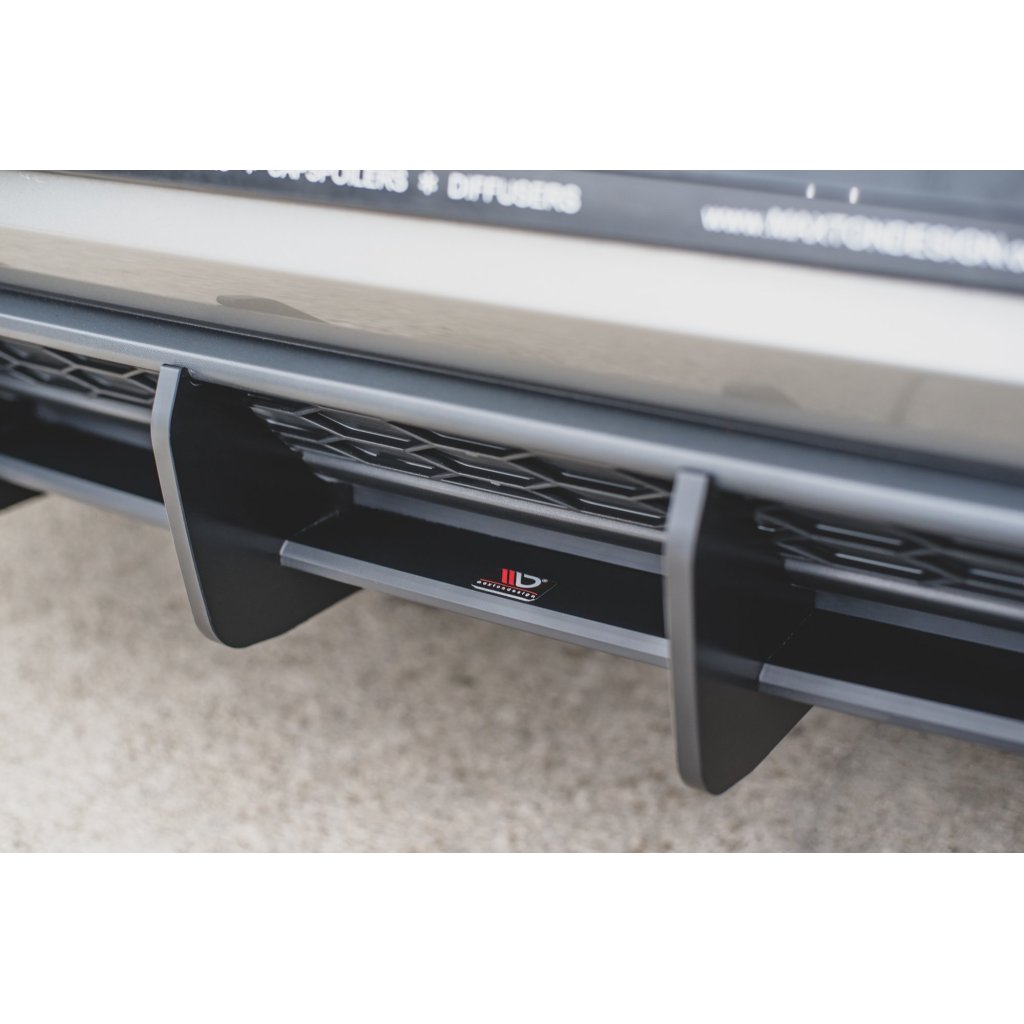 Maxton Design "Racing durability" zadní difuzor ver.1 pro Volkswagen Golf GTI Mk7, plast ABS bez povrchové úpravy