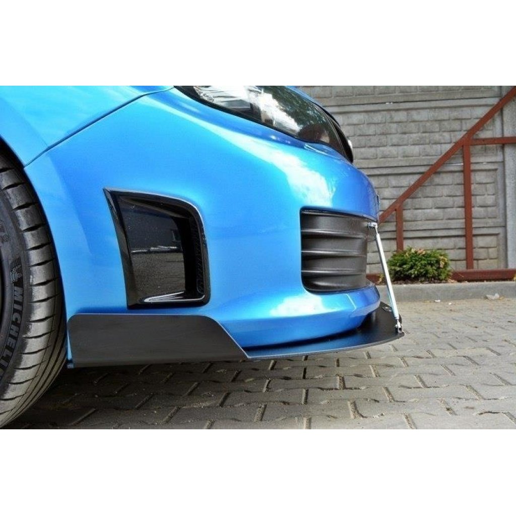 Maxton Design "Racing" spoiler pod přední nárazník pro Subaru Impreza Mk3, plast ABS bez povrchové úpravy
