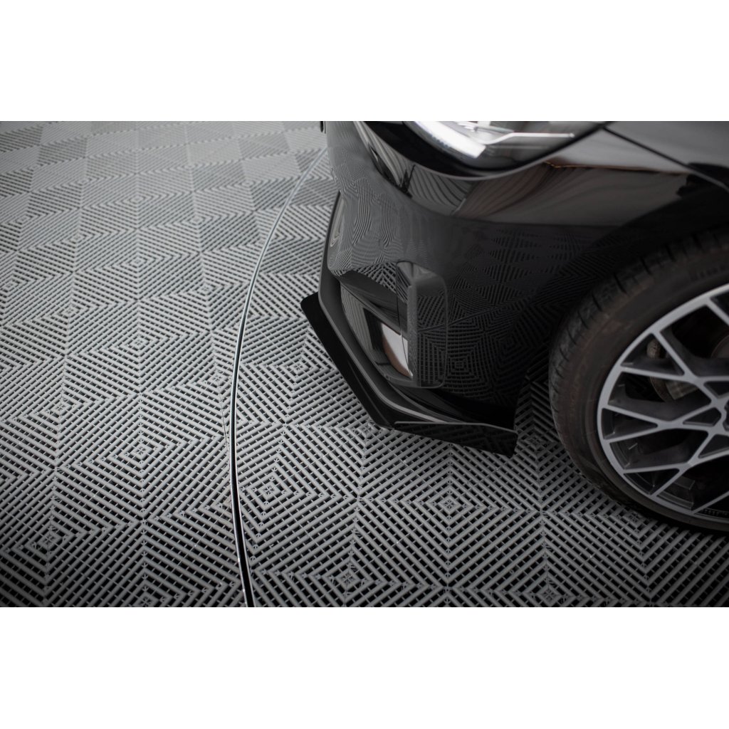 Maxton Design rohové spoilery pod přední nárazník pro BMW řada 2 G42 Standard, plast ABS bez povrchové úpravy