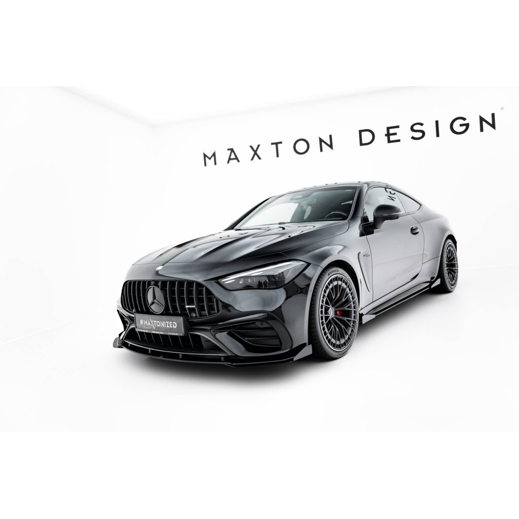 Maxton Design rohové spoilery pod přední nárazník pro Mercedes CLE C236 53 AMG, plast ABS bez povrchové úpravy