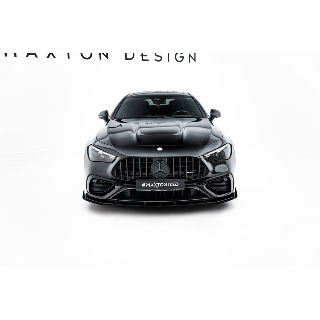 Maxton Design rohové spoilery pod přední nárazník pro Mercedes CLE C236 53 AMG, plast ABS bez povrchové úpravy