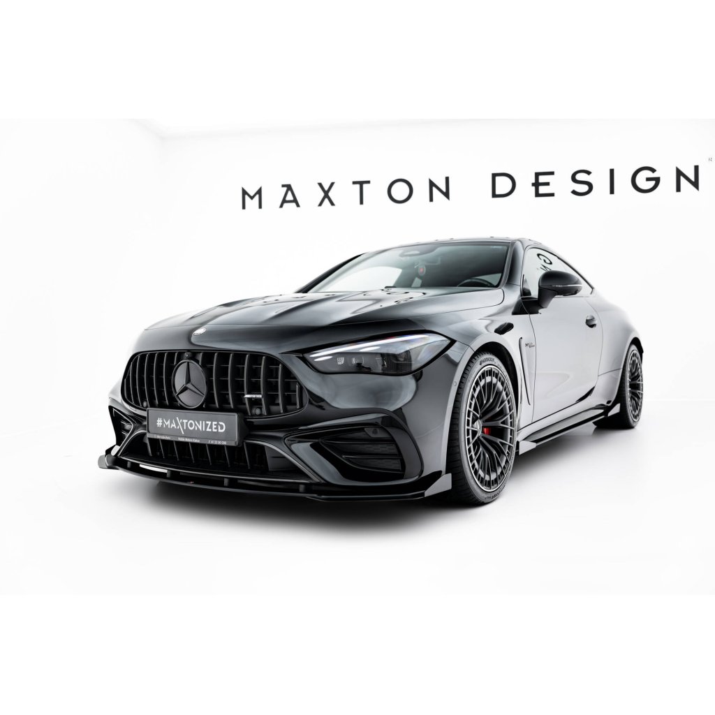 Maxton Design rohové spoilery pod přední nárazník pro Mercedes CLE C236 53 AMG, plast ABS bez povrchové úpravy