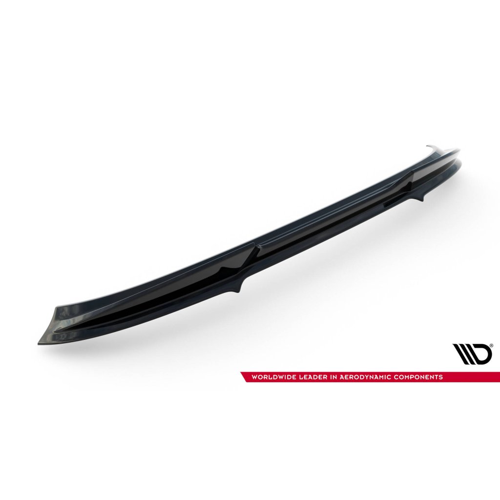 Maxton Design spodní prodloužení spoileru 3d pro Volkswagen Golf Mk8, Mk8 Facelift, černý lesklý plast ABS