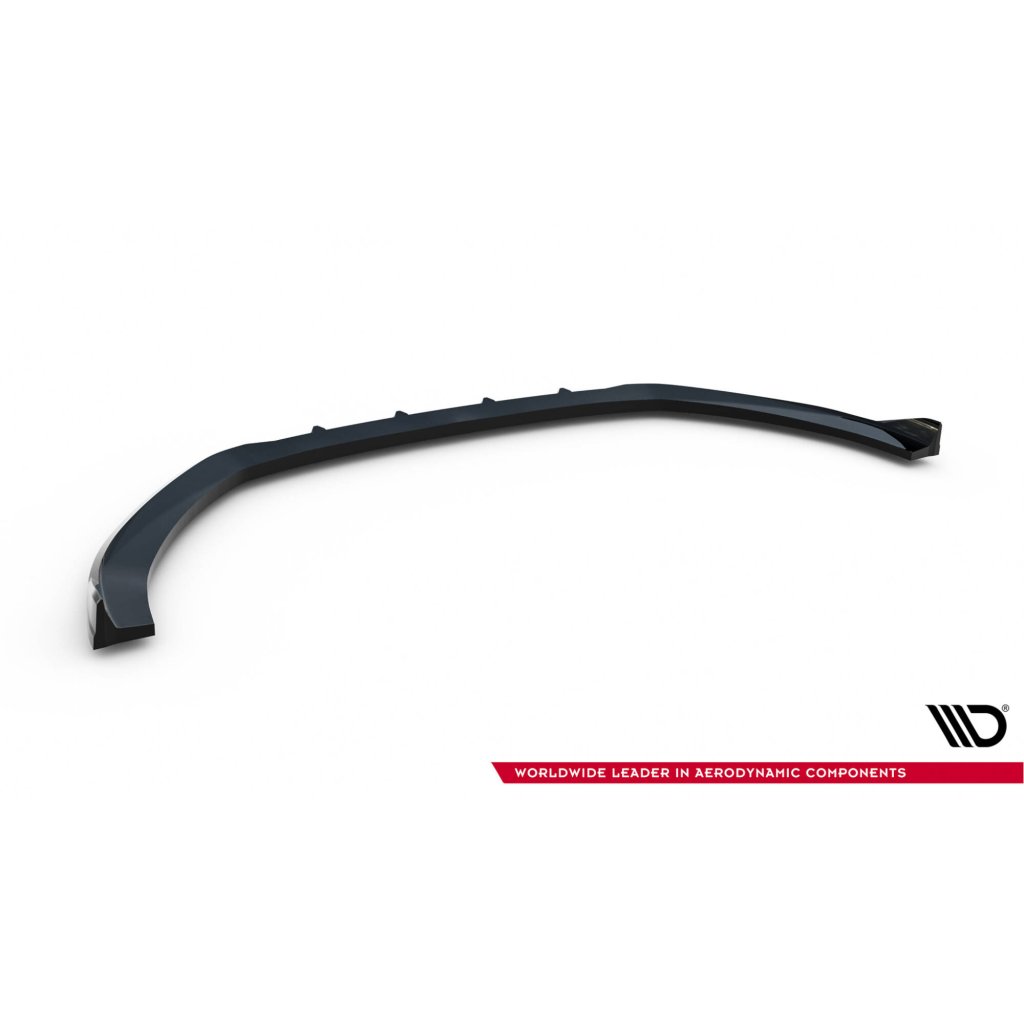 Maxton Design spoiler pod přední nárazník pro Audi A3 8V FL, černý lesklý plast ABS, Sedan