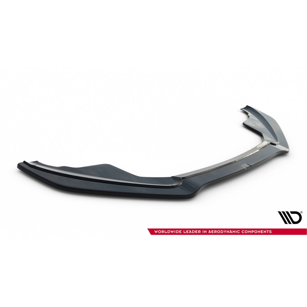 Maxton Design spoiler pod přední nárazník pro Audi A5, S5 8T, černý lesklý plast ABS