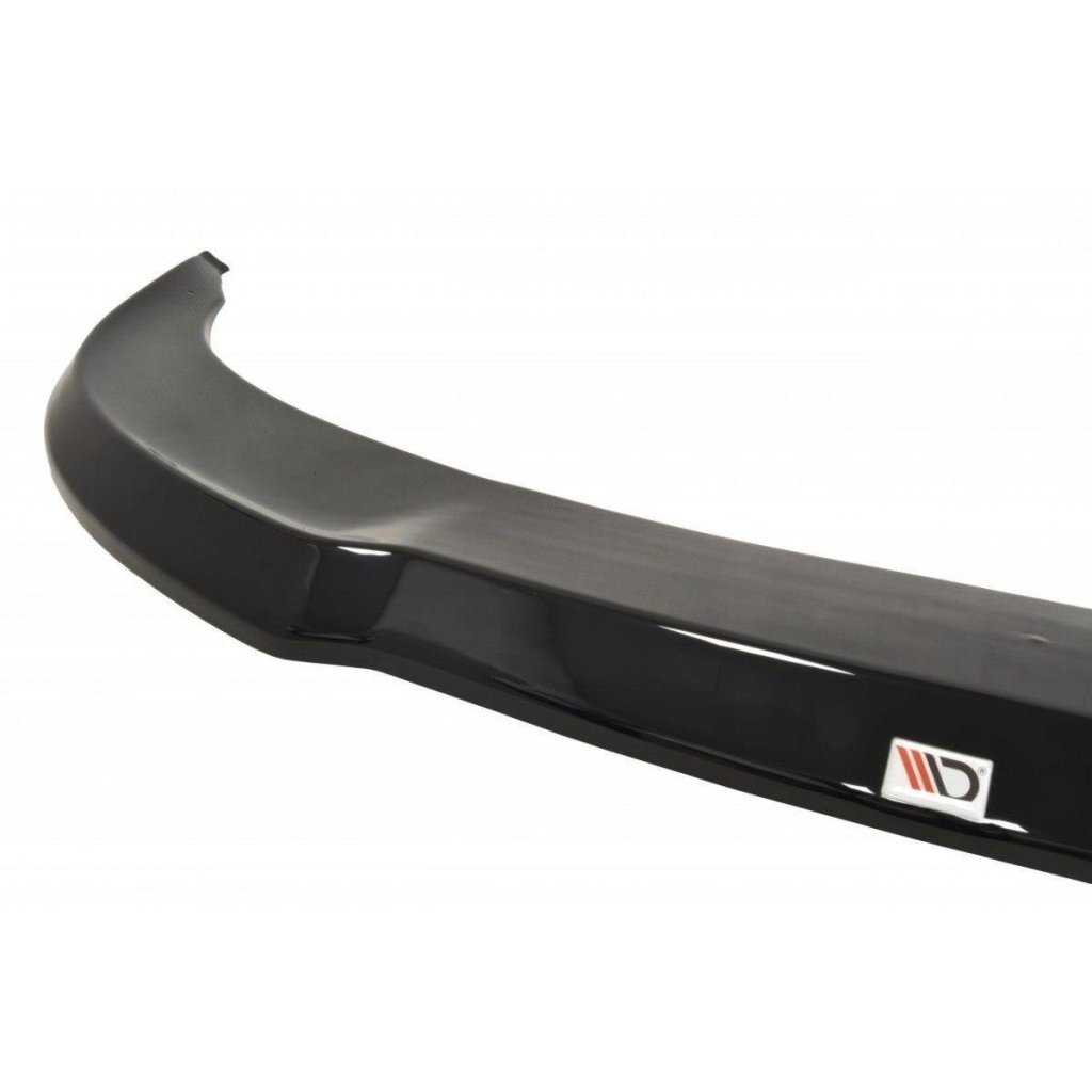 Maxton Design spoiler pod přední nárazník pro Audi A6 C6, černý lesklý plast ABS