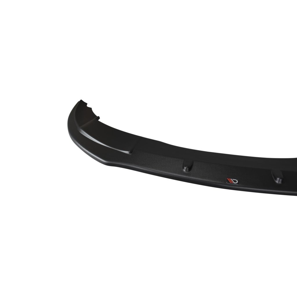 Maxton Design spoiler pod přední nárazník pro Audi A6 C6 FL, černý lesklý plast ABS