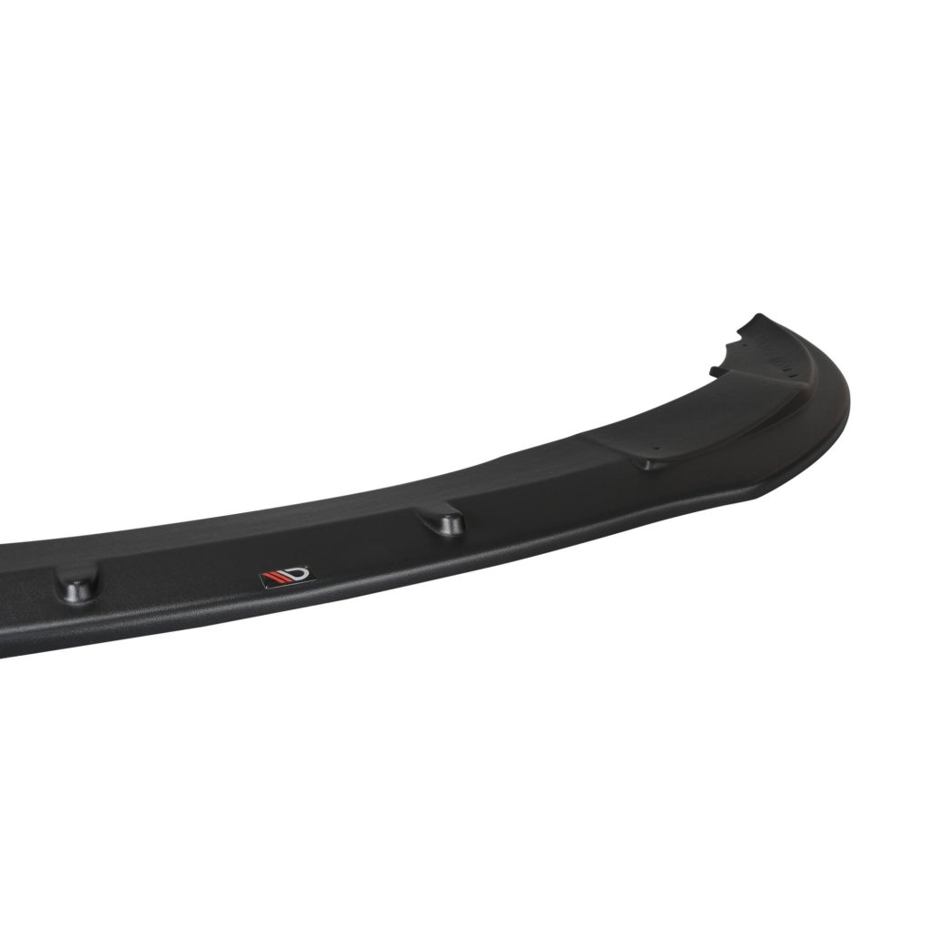 Maxton Design spoiler pod přední nárazník pro Audi A6 C6 FL, černý lesklý plast ABS