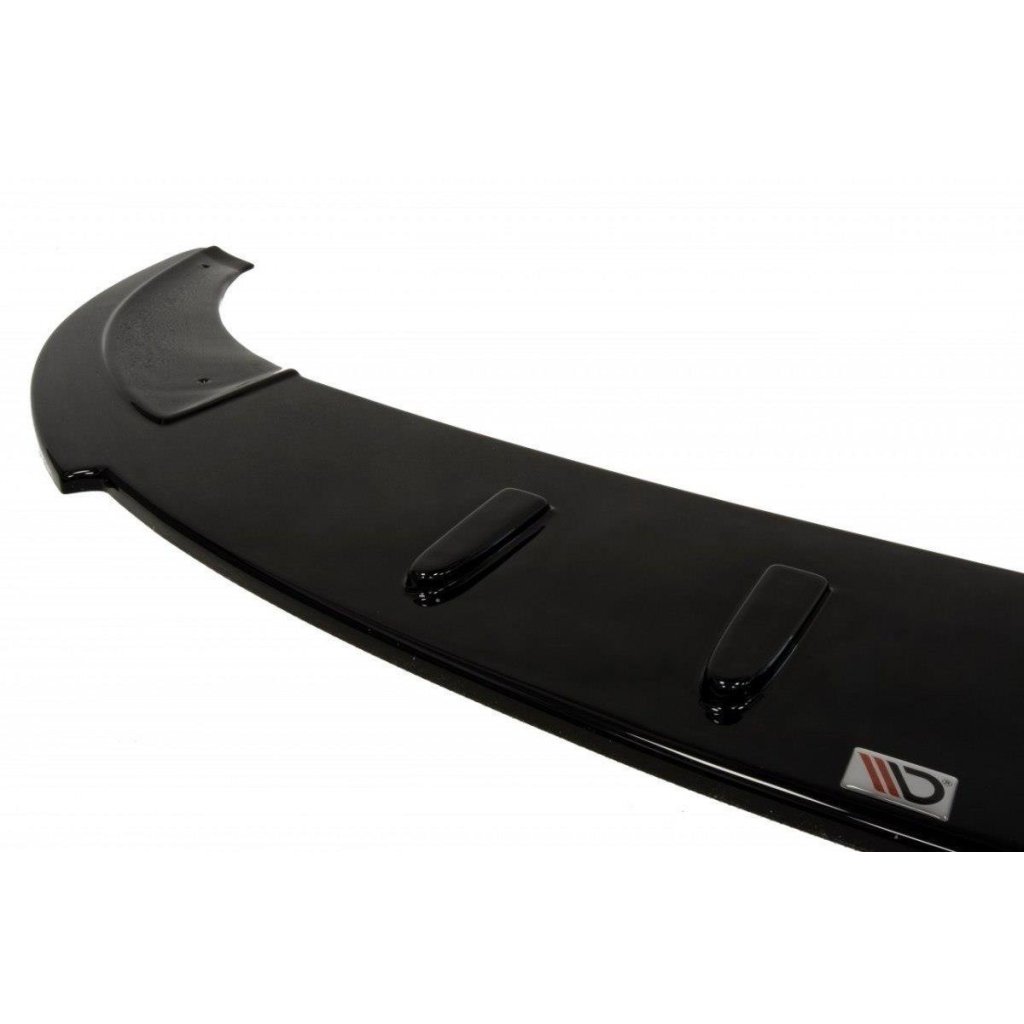 Maxton Design spoiler pod přední nárazník pro Audi S3 8P, černý lesklý plast ABS