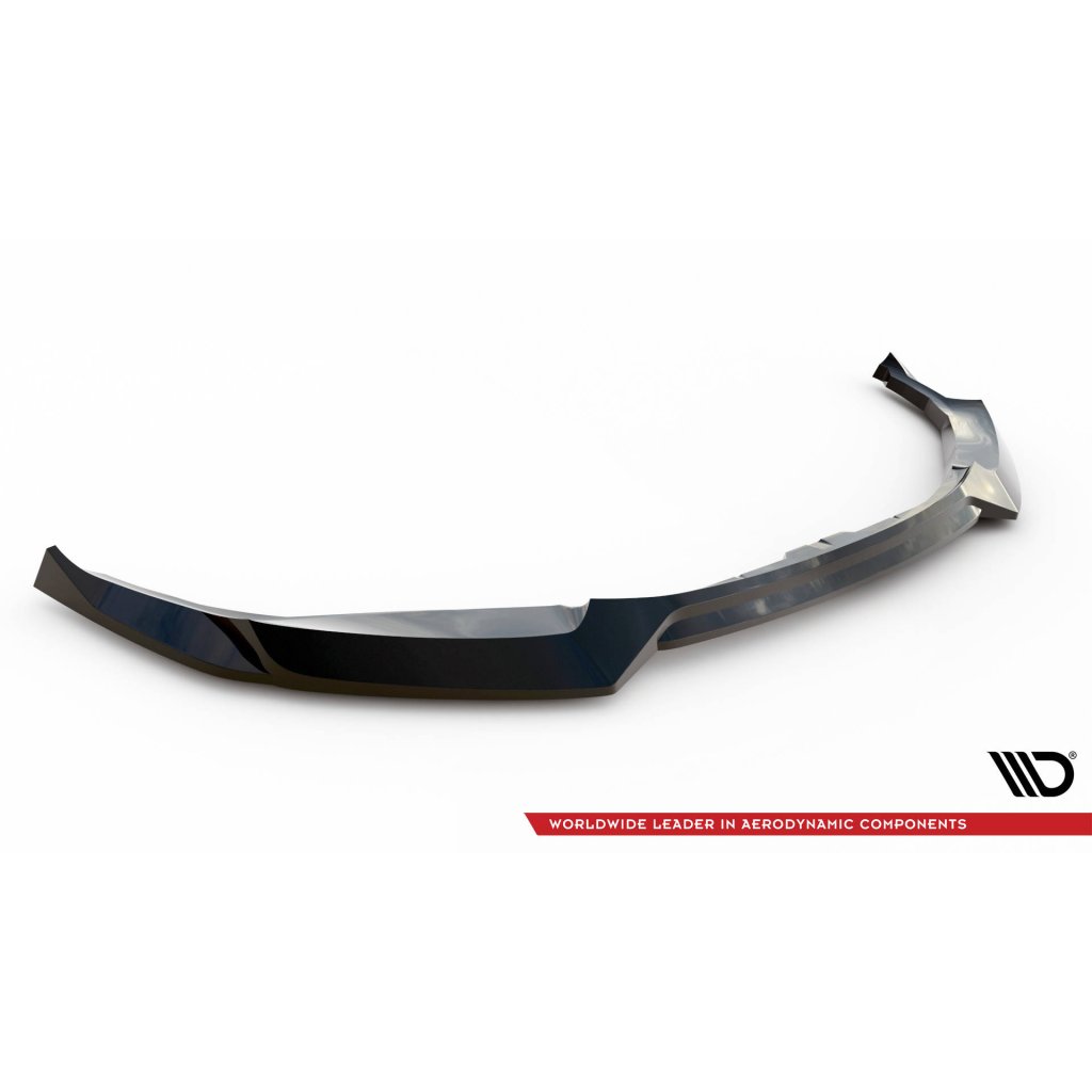 Maxton Design spoiler pod přední nárazník pro BMW M2 G87, černý lesklý plast ABS