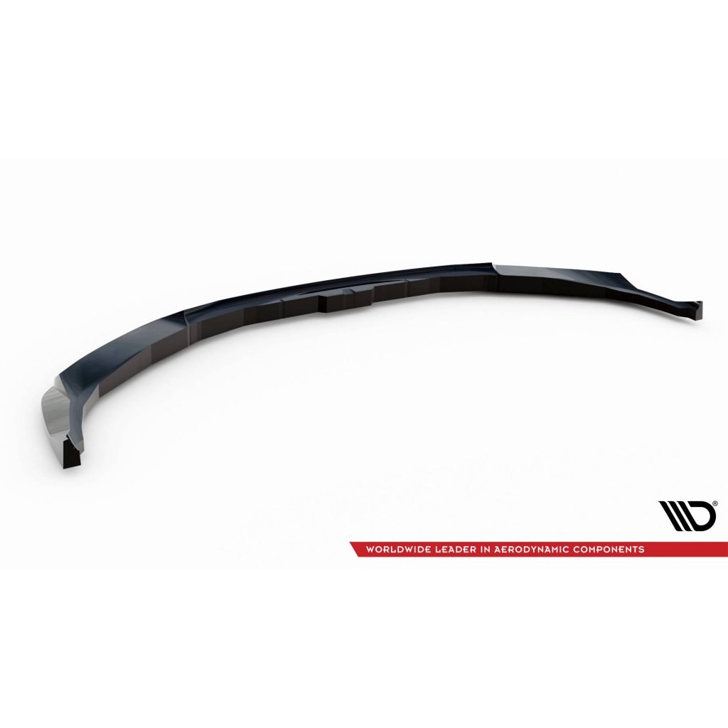 Maxton Design spoiler pod přední nárazník pro BMW M2 G87, černý lesklý plast ABS