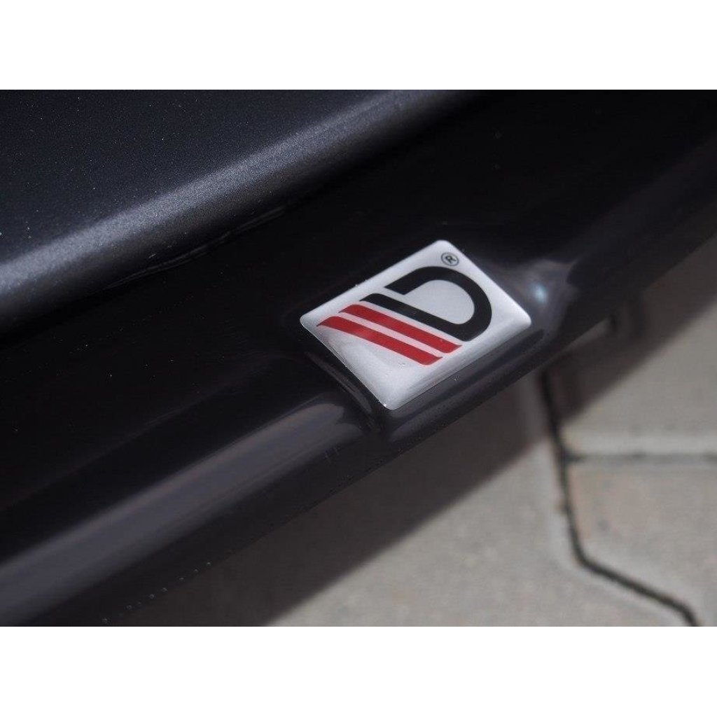 Maxton Design spoiler pod přední nárazník pro BMW M3 E92, černý lesklý plast ABS
