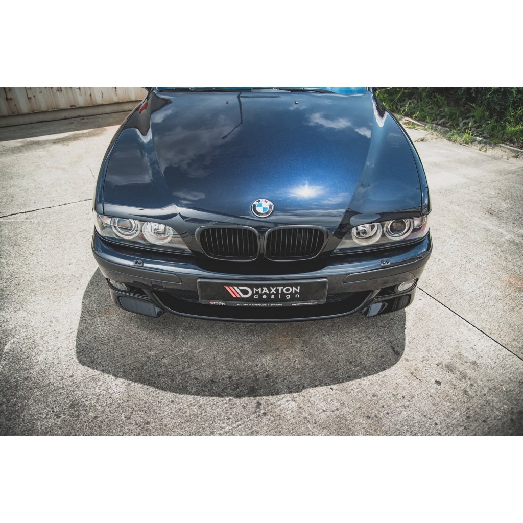 Maxton Design spoiler pod přední nárazník pro BMW M5 E39, černý lesklý plast ABS