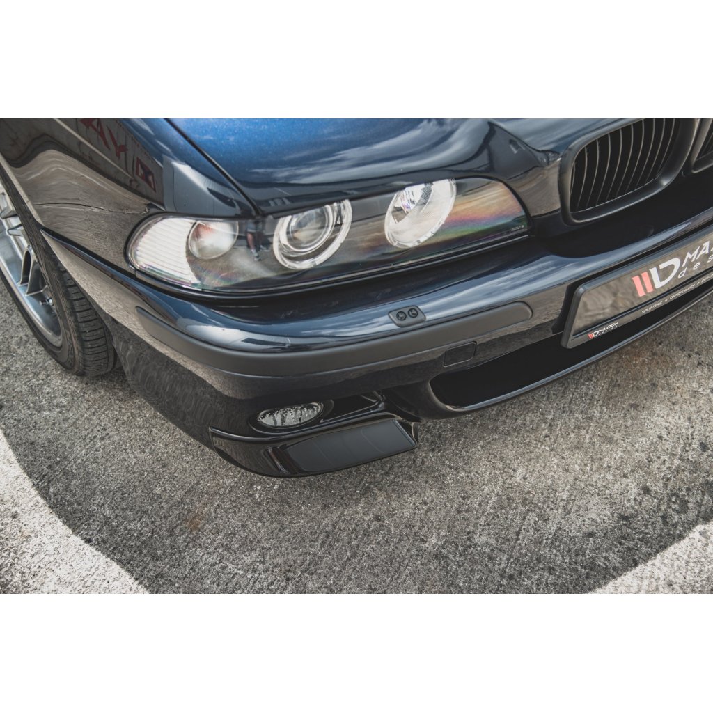 Maxton Design spoiler pod přední nárazník pro BMW M5 E39, černý lesklý plast ABS