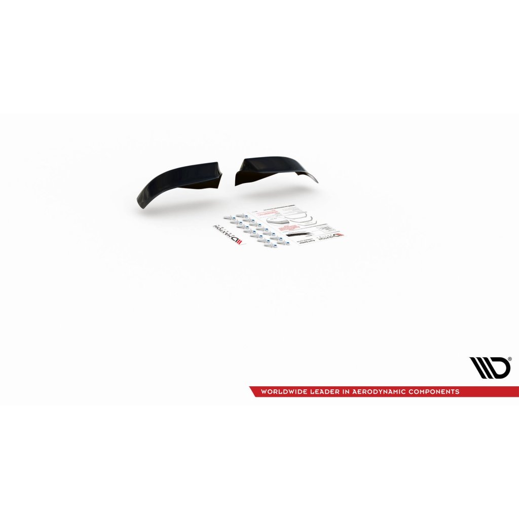 Maxton Design spoiler pod přední nárazník pro BMW M5 E39, černý lesklý plast ABS