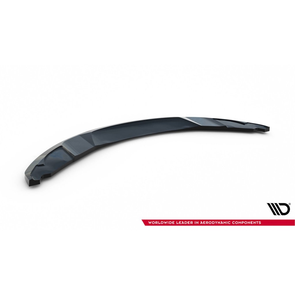 Maxton Design spoiler pod přední nárazník pro BMW řada 1 E82, černý lesklý plast ABS, M Coupe