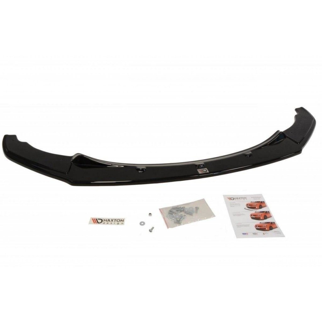 Maxton Design spoiler pod přední nárazník pro BMW řada 1 F20- F21, černý lesklý plast ABS