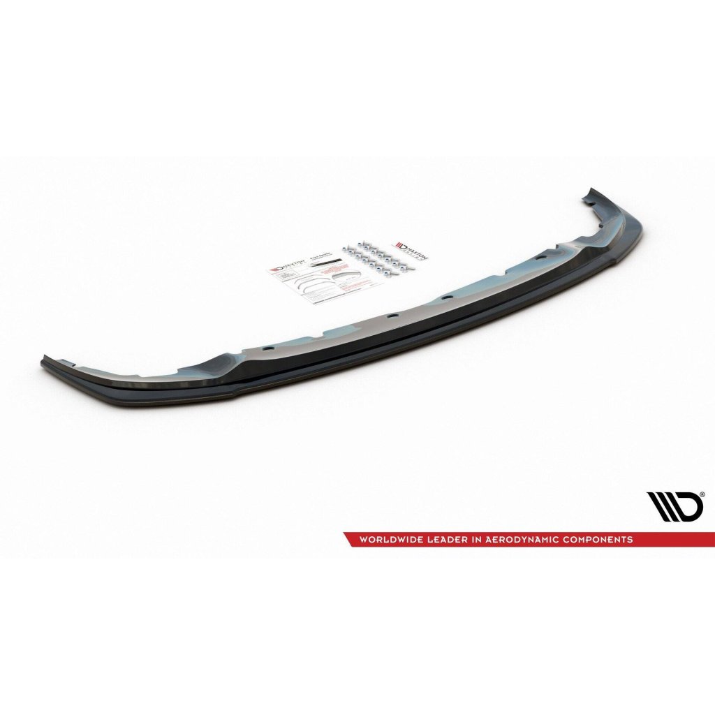 Maxton Design spoiler pod přední nárazník pro BMW řada 1 F40, černý lesklý plast ABS, M-Pack