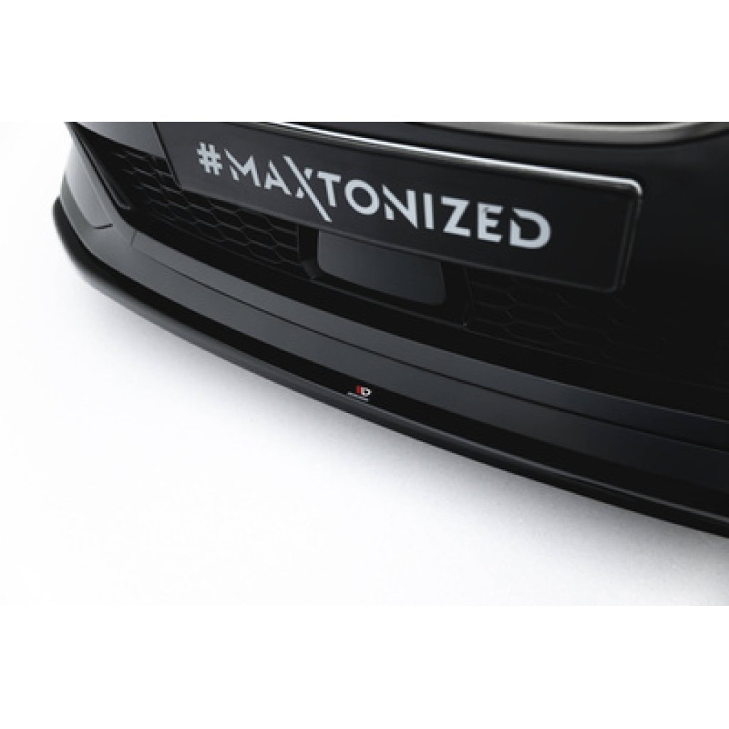 Maxton Design spoiler pod přední nárazník pro BMW řada 1 F40, černý lesklý plast ABS, M135i M-Performance