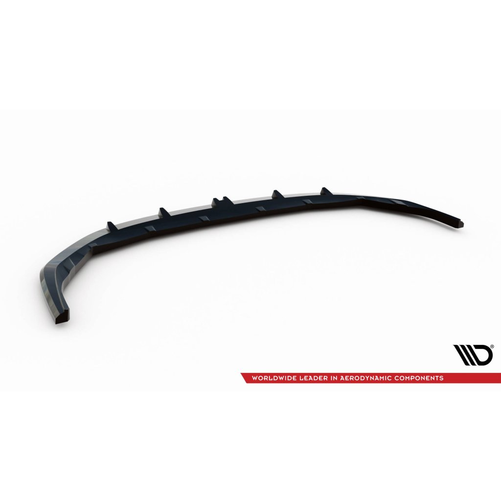Maxton Design spoiler pod přední nárazník pro BMW řada 1 F70, černý lesklý plast ABS, M135i / M-Pack
