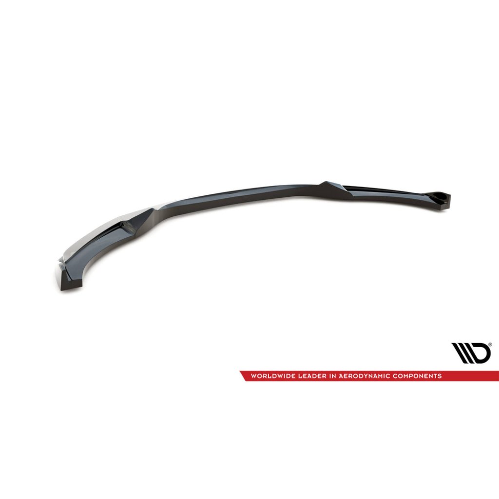 Maxton Design spoiler pod přední nárazník pro BMW řada 2 F22, černý lesklý plast ABS, M-pack
