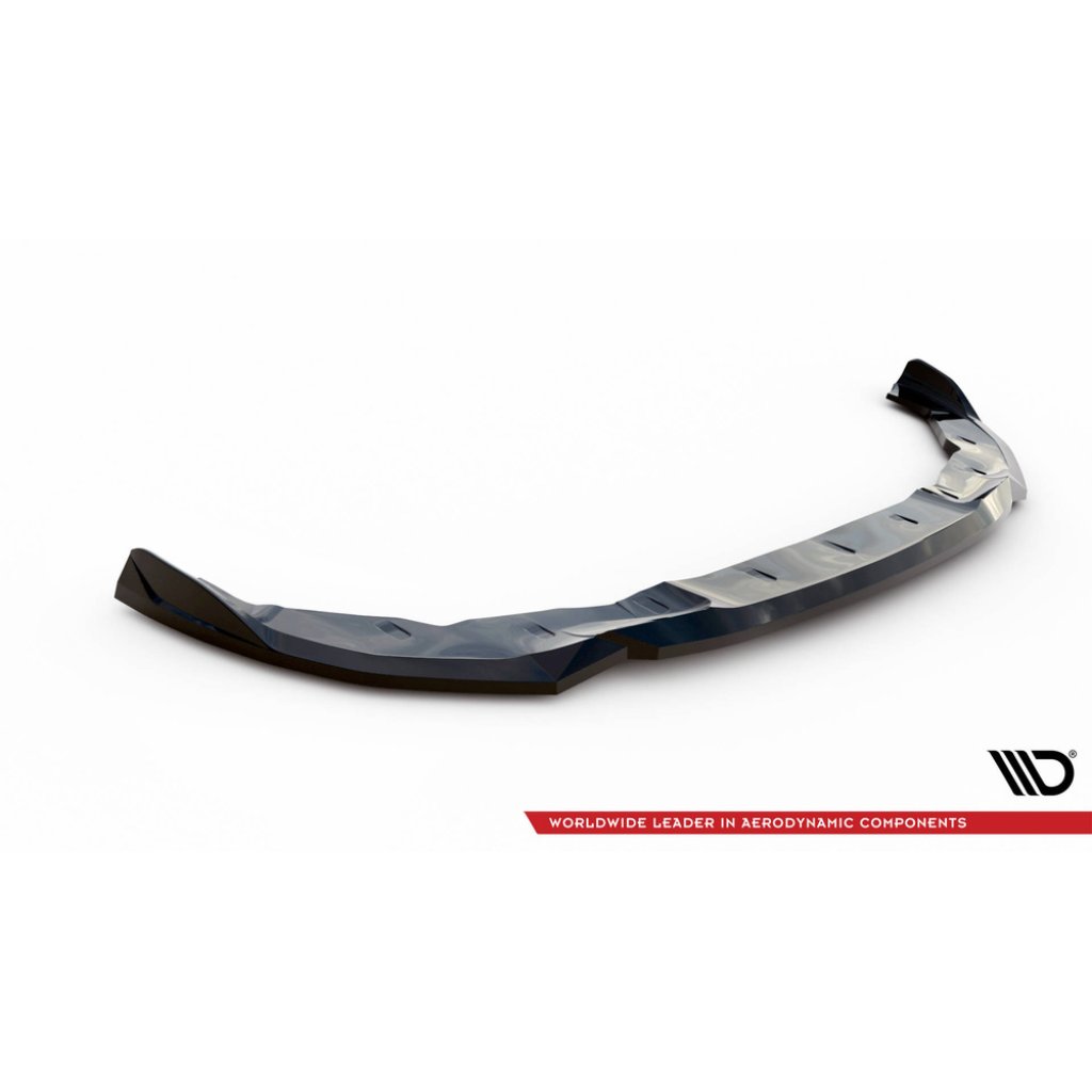 Maxton Design spoiler pod přední nárazník pro BMW řada 2 G42 M240i, G42 M-Pack, černý lesklý plast ABS