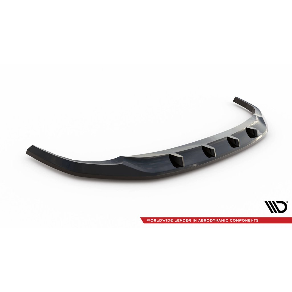 Maxton Design spoiler pod přední nárazník pro BMW řada 2 G42 Standard, černý lesklý plast ABS