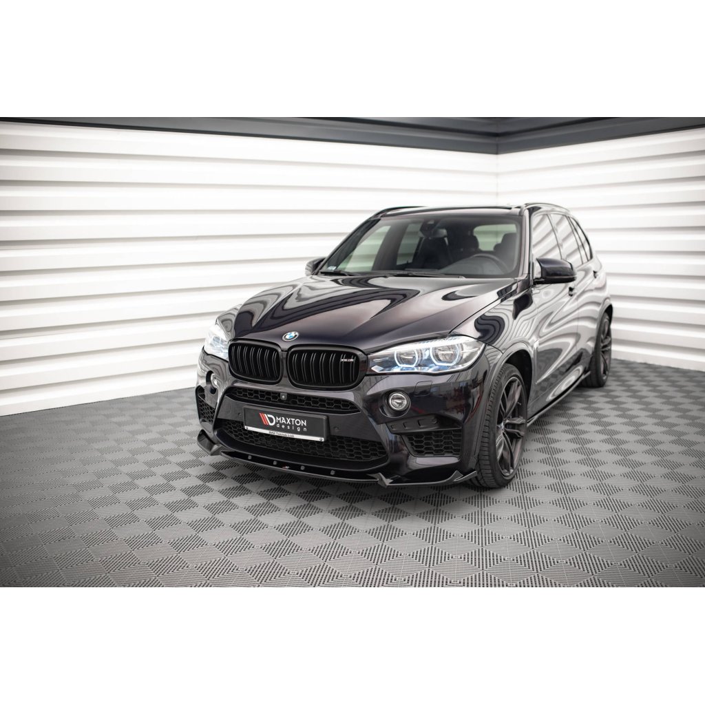 Maxton Design spoiler pod přední nárazník pro BMW X5M F15, carbon-Look