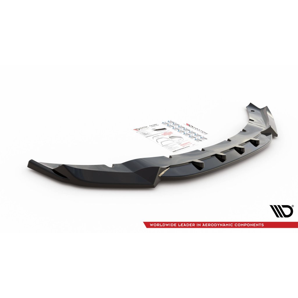 Maxton Design spoiler pod přední nárazník pro BMW X5M F15, carbon-Look