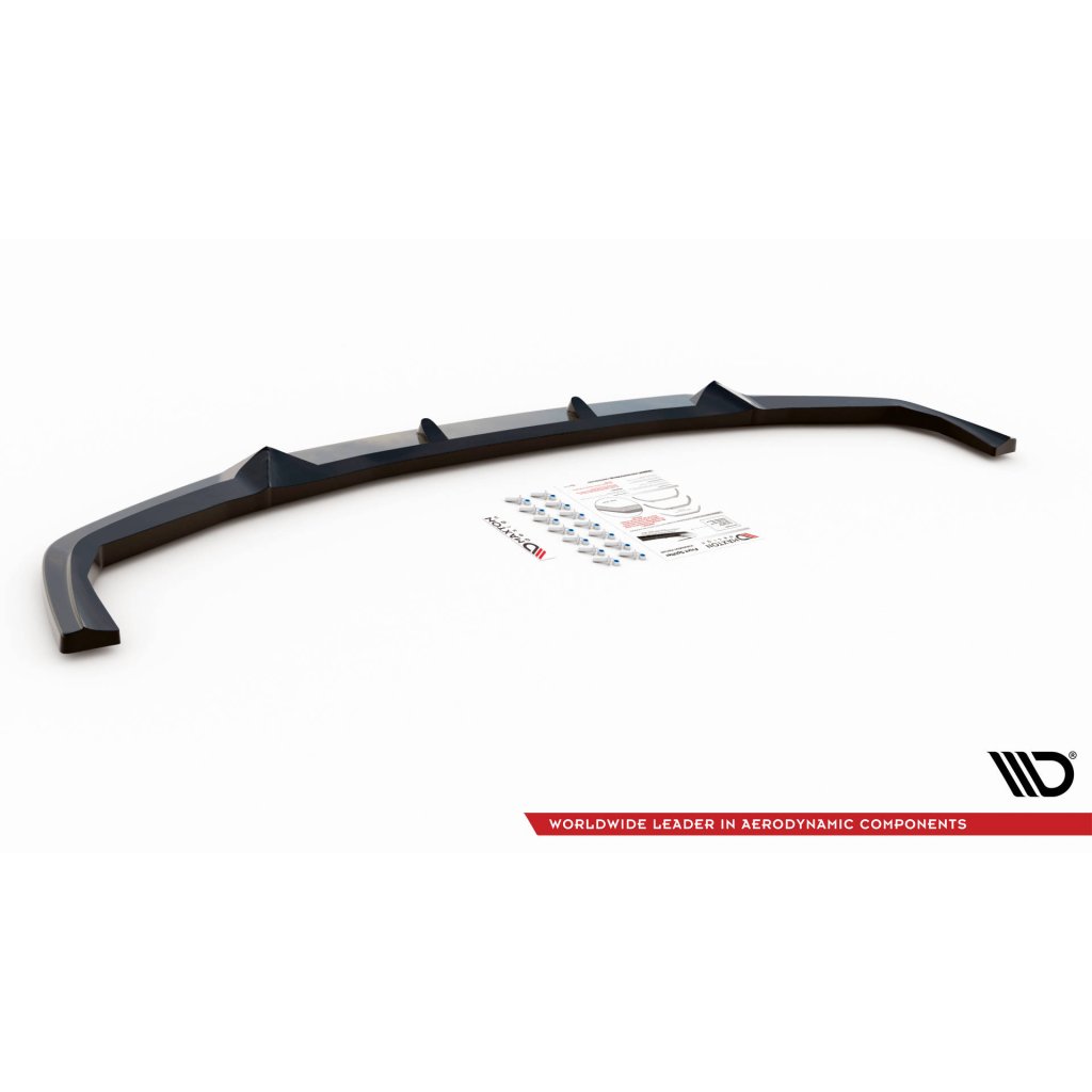 Maxton Design spoiler pod přední nárazník pro BMW X5M G05, carbon-Look