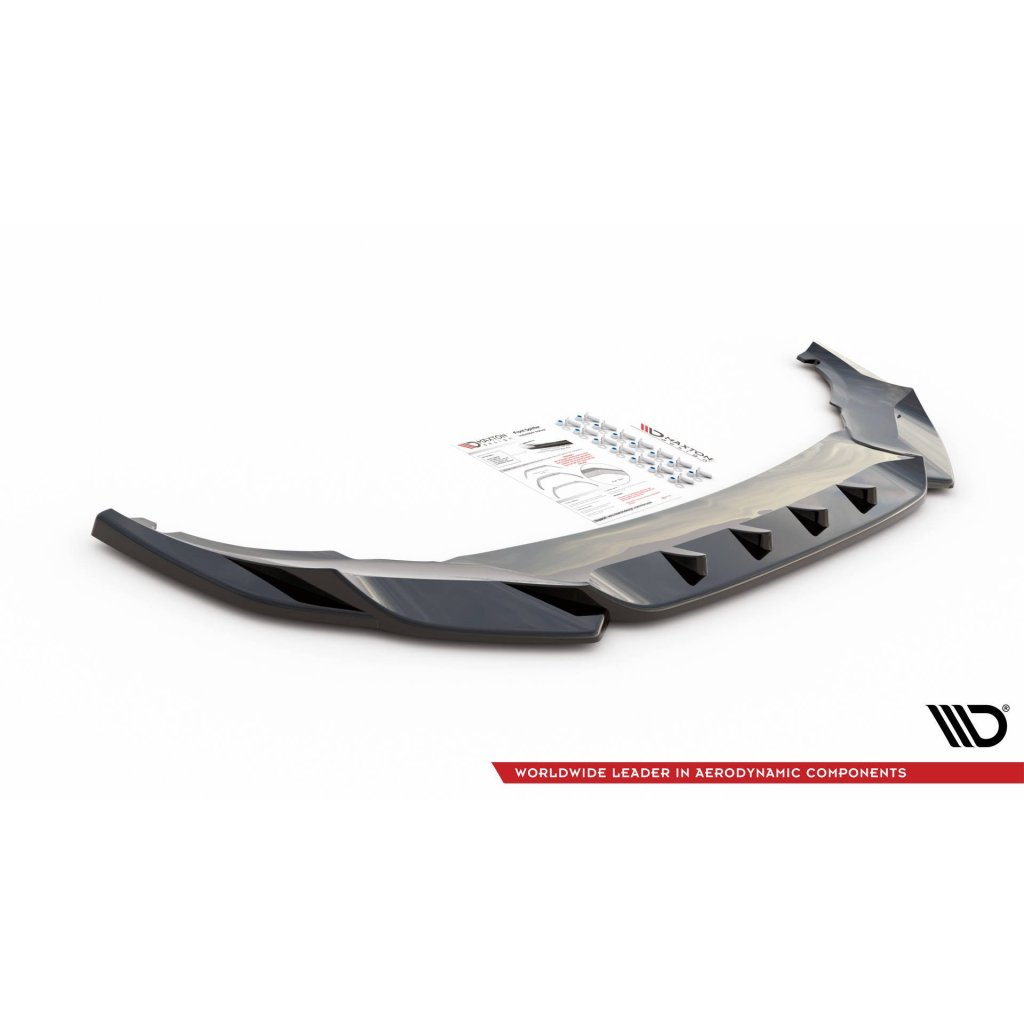 Maxton Design spoiler pod přední nárazník pro Cupra Formentor, černý lesklý plast ABS