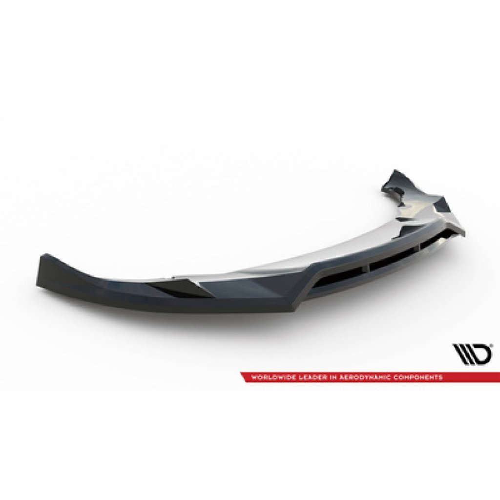 Maxton Design spoiler pod přední nárazník pro Cupra Formentor Mk1 Facelift, černý lesklý plast ABS