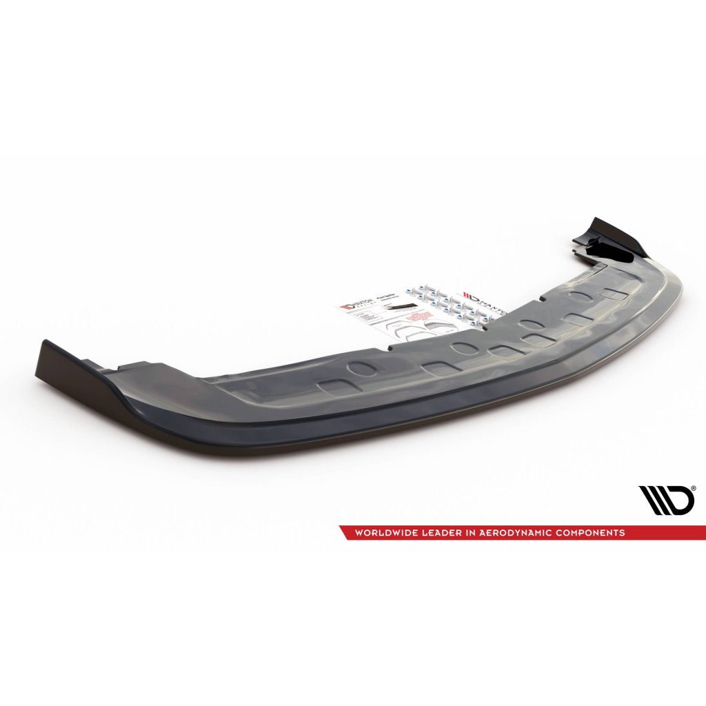 Maxton Design spoiler pod přední nárazník pro Dodge Challenger MK3 SRT Hellcat Widebody, carbon-Look