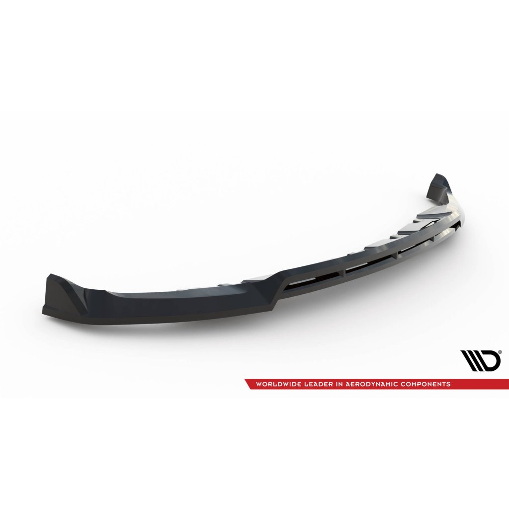Maxton Design spoiler pod přední nárazník pro Ford Explorer XLT Mk6, černý lesklý plast ABS