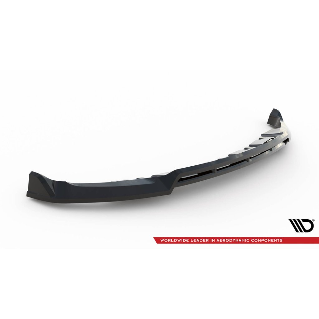 Maxton Design spoiler pod přední nárazník pro Ford Explorer XLT Mk6, černý lesklý plast ABS