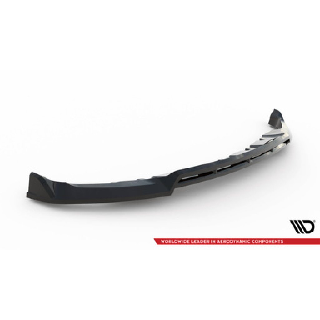 Maxton Design spoiler pod přední nárazník pro Ford Explorer XLT Mk6, černý lesklý plast ABS