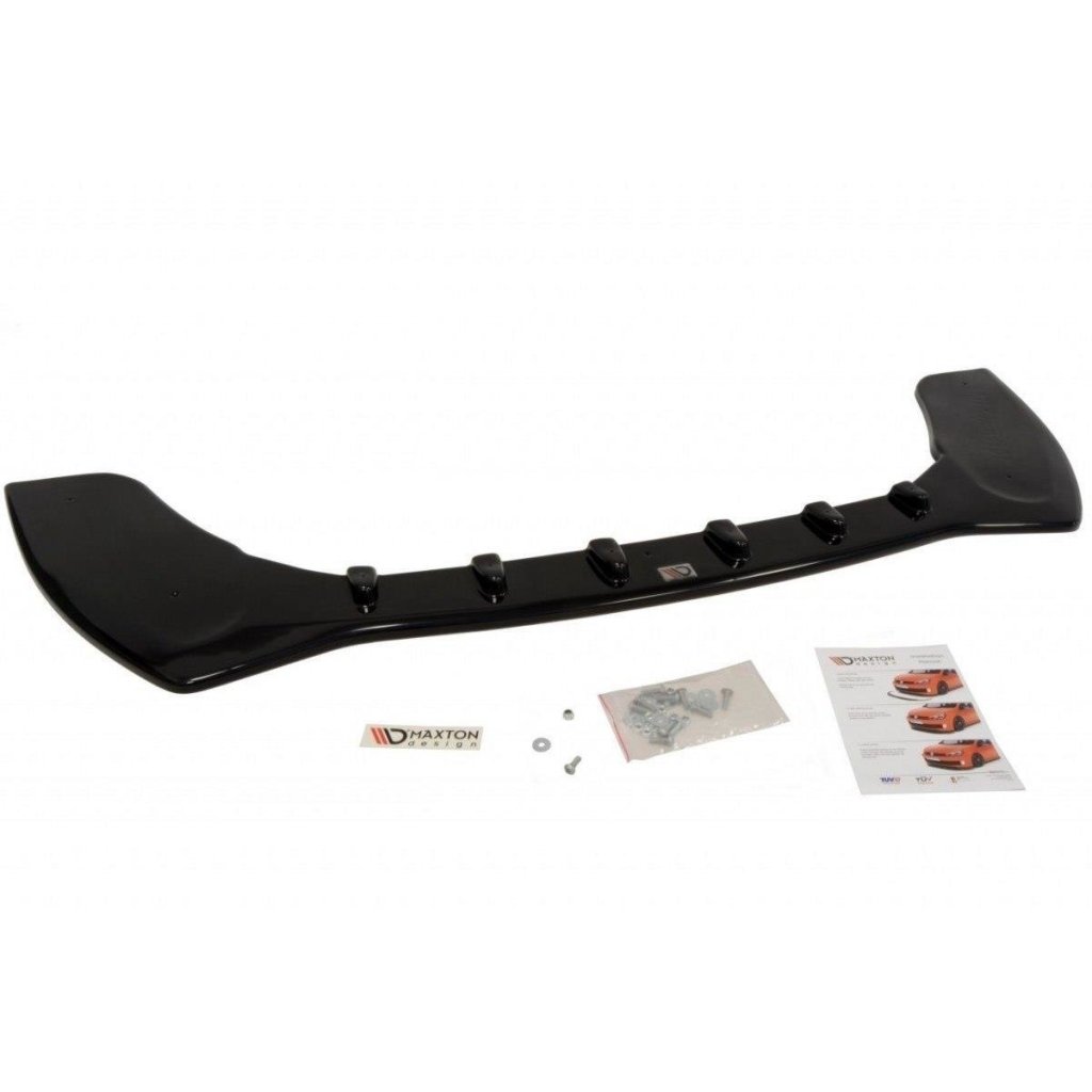 Maxton Design spoiler pod přední nárazník pro Ford Fiesta ST Mk7 Facelift, carbon-Look,Fit Maxton Design Bumper