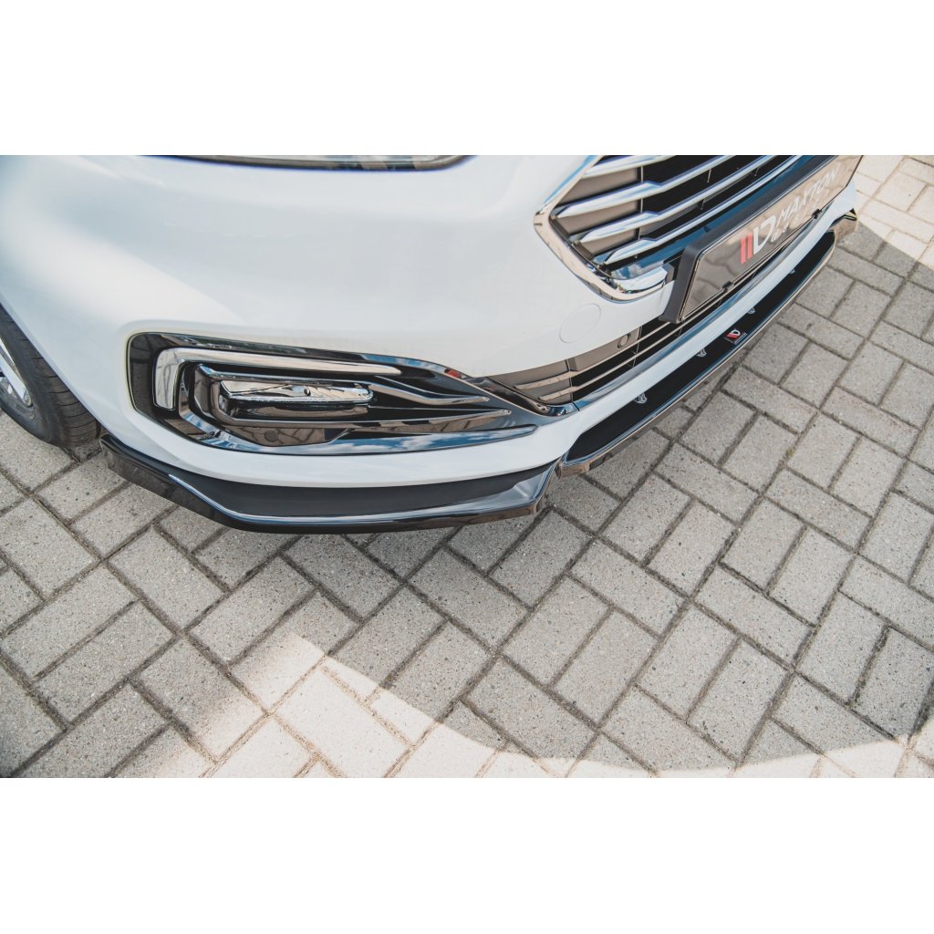 Maxton Design spoiler pod přední nárazník pro Ford Mondeo Mk5, plast ABS bez povrchové úpravy, Facelift
