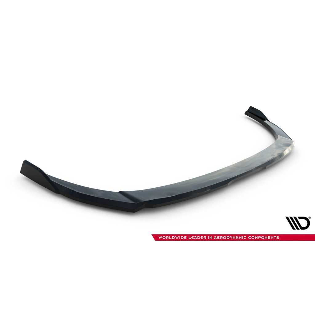 Maxton Design spoiler pod přední nárazník pro Hyundai Elantra N Mk7, černý lesklý plast ABS