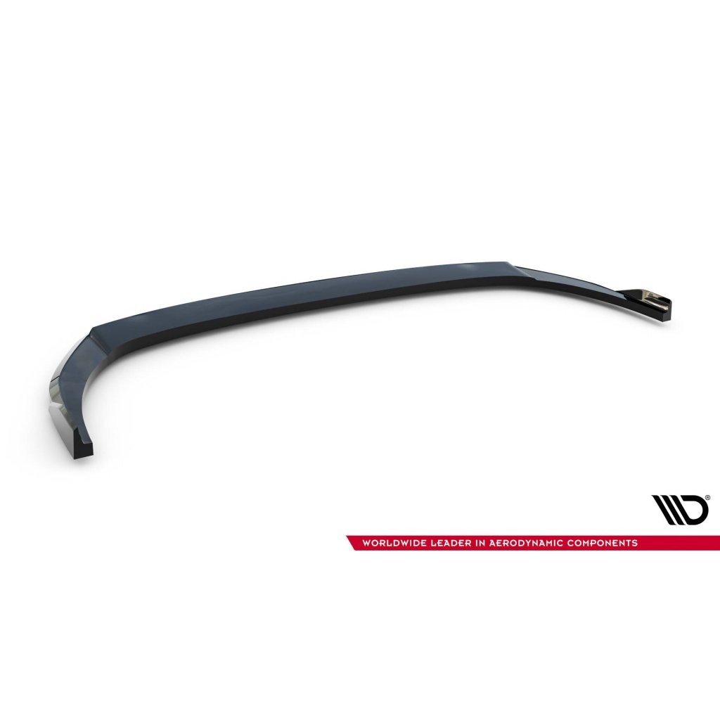 Maxton Design spoiler pod přední nárazník pro Hyundai Elantra N Mk7, černý lesklý plast ABS