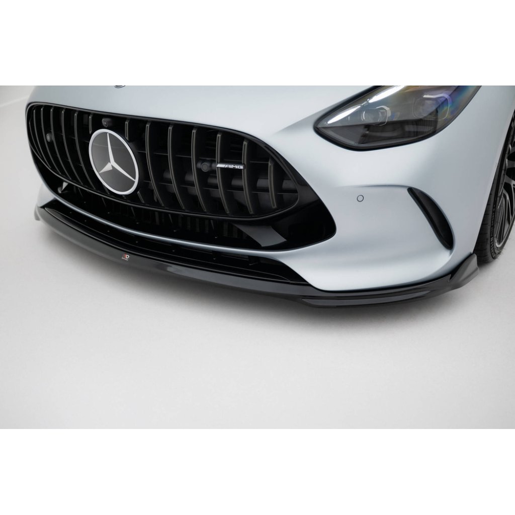 Maxton Design spoiler pod přední nárazník pro Mercedes AMG GT C192 /63, černý lesklý plast ABS